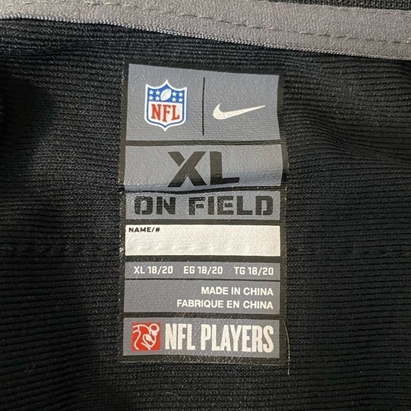 NIKE ON FIELD NFL PITTSBURGH STEELERS #84 ANTONIO BROWN Size XL Woman’s - Picture 12 of 13